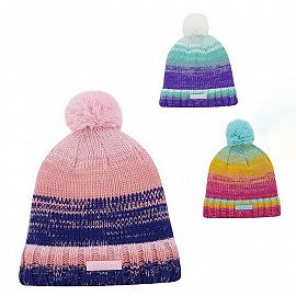 GORRO INFANTIL TEJIDO RAYADO TRENDY