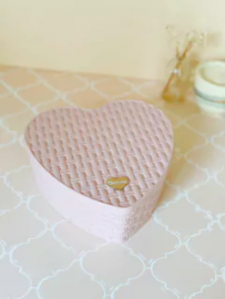 CAJITA ORGANIZADORA CORAZÓN ROSA