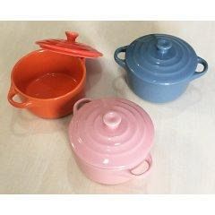 MINI CACEROLA C/TAPA DE PORCELANA