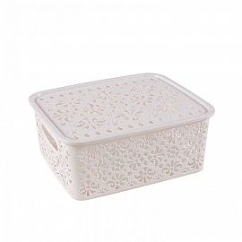 ORGANIZADOR BLANCO 24X17X10 CM