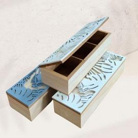 CAJA DE TE CHICA HOJAS