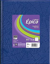 CUADERNO EPICA FORRADO 90GR.X48H.= AZUL