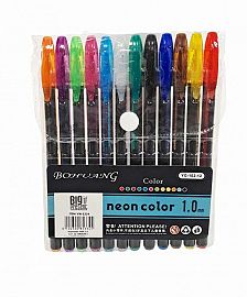 LAPICERAS NEON GLITTER X12 UNIDADES EN BOLSA