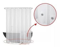PROTECTOR CORTINA CON IMANES TRANSPARENTE