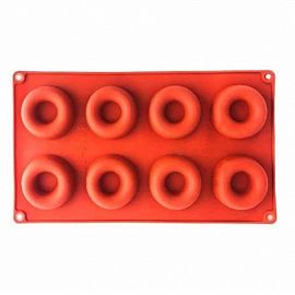 MOLDE SILICONA 8 DONAS H1022