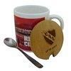 TAZA CERAMICA INDEPENDIENTE TAPA Y CUCHARA