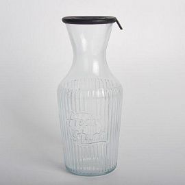 BOTELLA VIDRIO DECANT C/TAPA SILIC NGA